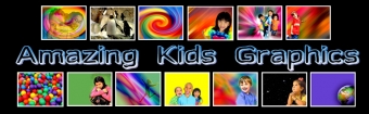 Amazing Kids Graphics Logo